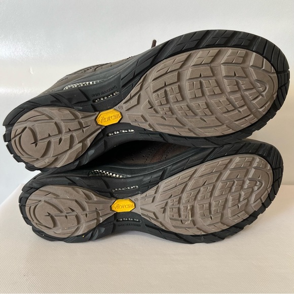 Abeo Atoka Brown Leather Sneakers Vibram Footwear - Picture 5 of 9